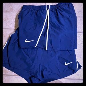 2 Nike Running Shorts Size Medium